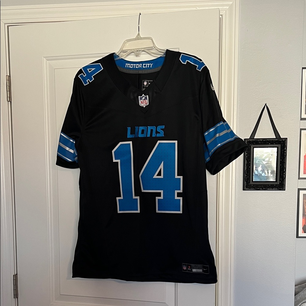 Nike Black St Brown Lions NFL Jersey